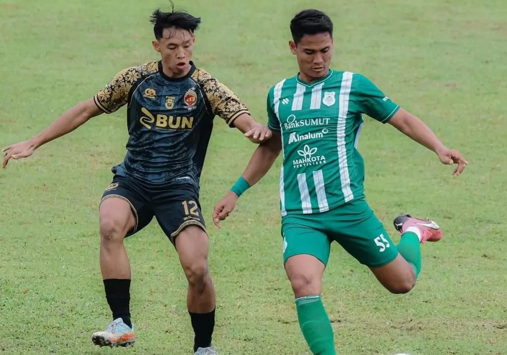 Rudiyana mencetak gol penutup kemenangan PSMS Medan atas Sriwijaya FC dengan skor 3-1 di pekan ke-4 Liga 2 Pegadaian Championship.