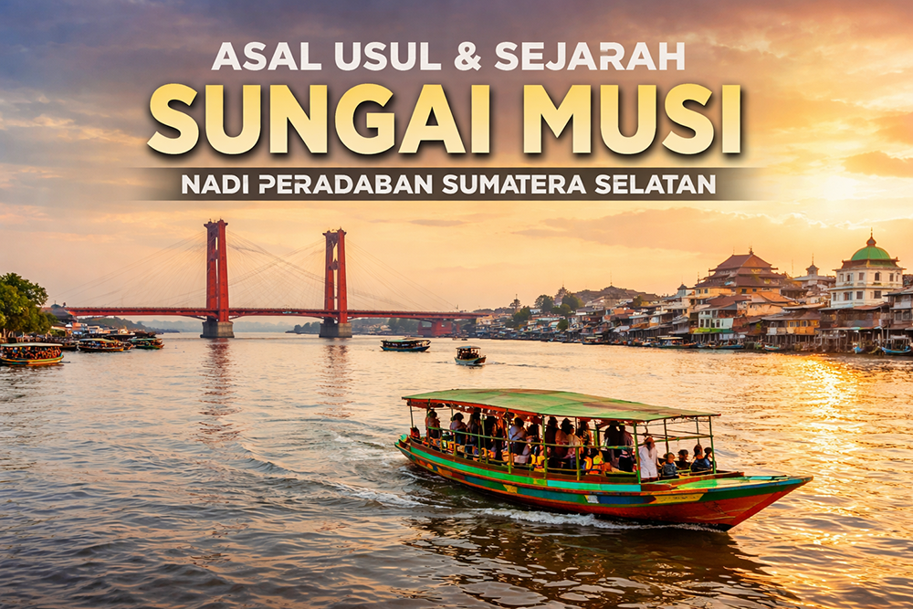 Asal usul dan sejarah Sungai Musi