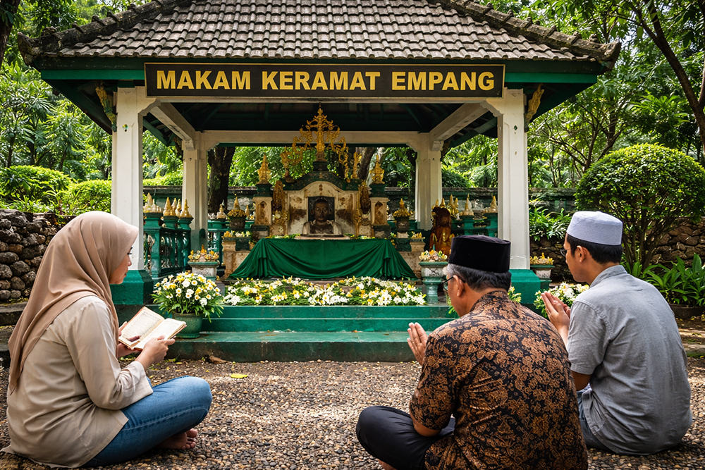 Makam Keramat Empang di Bogor