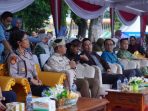 Suasana pembukaan Kambang Iwak Fest 2025 yang dipadati warga dan wisatawan di area Kambang Iwak, Palembang.