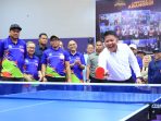 Gubernur Herman Deru Buka Kejuaraan Tenis Meja HDCU Open, Dorong Pembinaan Atlet Sumsel.