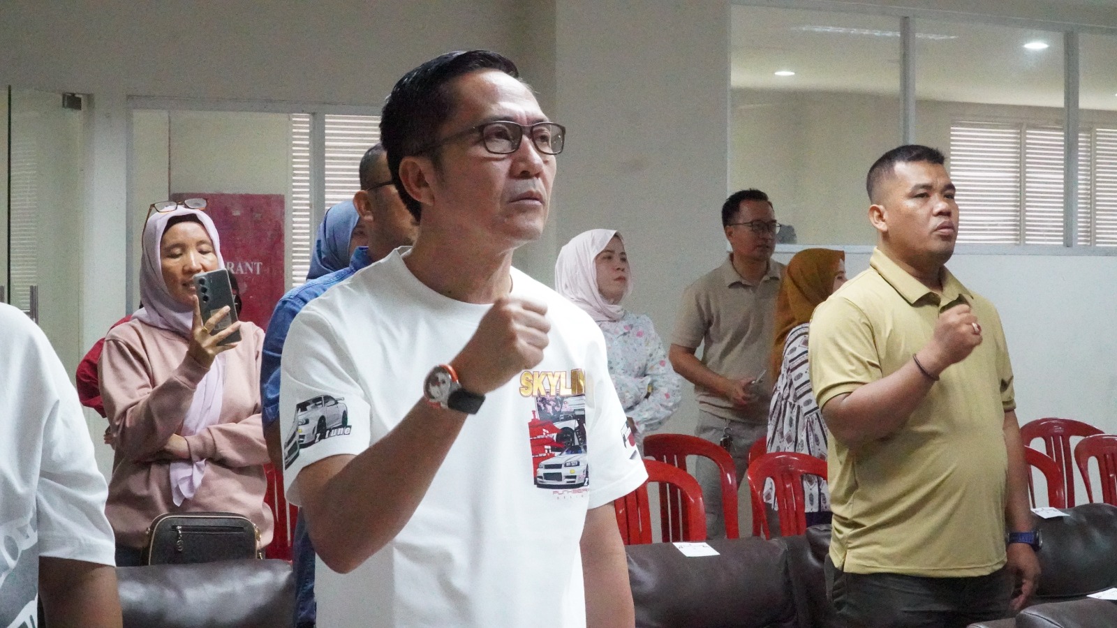 Wali Kota Palembang H. Ratu Dewa secara resmi membuka Kejuaraan Daerah (Kejurda) Anggar Walikota Cup 2025 di Venue Dayung Jakabaring Sport City, Jumat (26/12/2025).