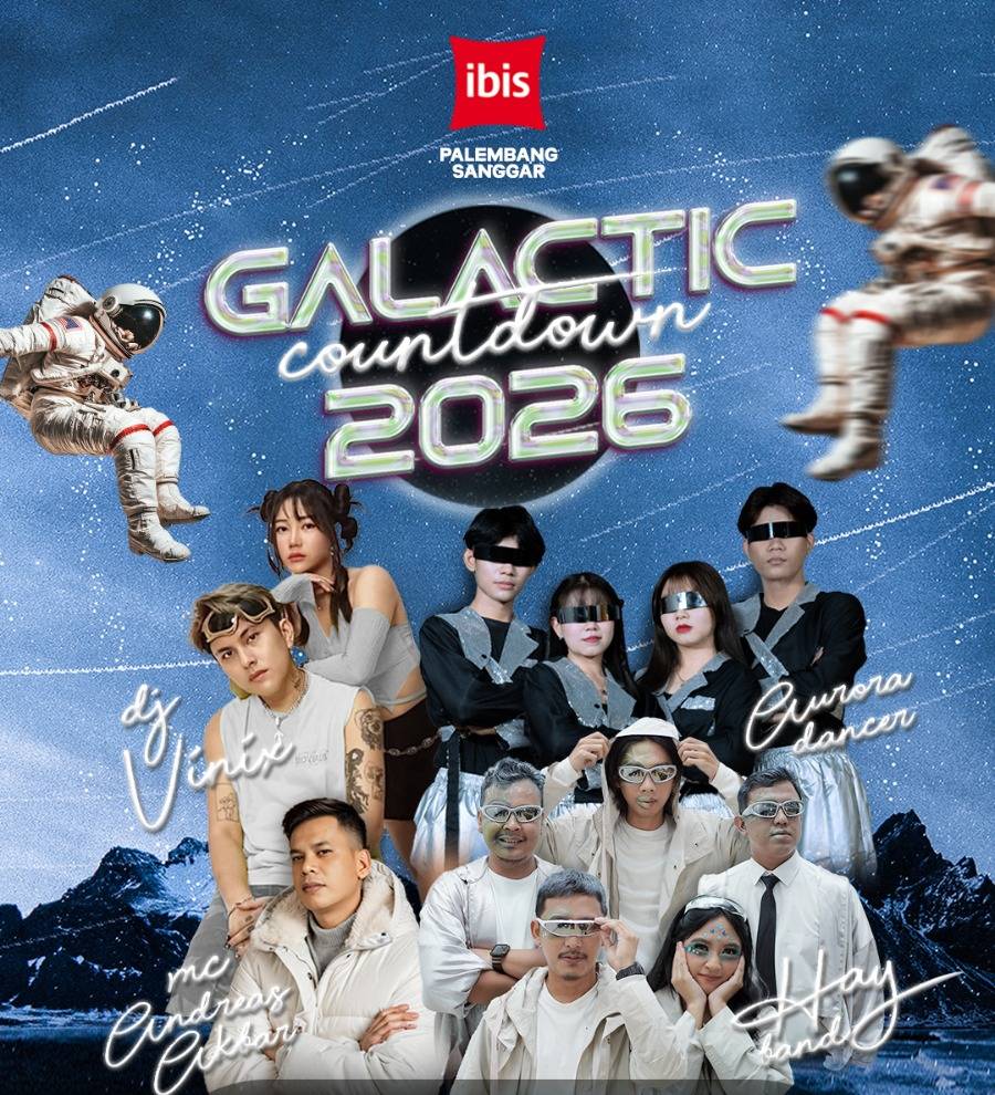 Rayakan malam tahun baru dengan nuansa futuristik di ibis Sky Rooftop