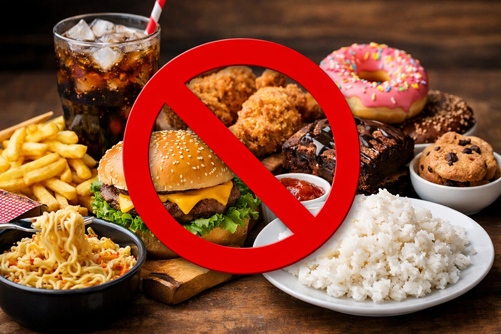 Makanan tidak sehat yang harus dihindari