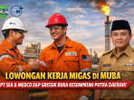 Disnakertrans Musi Banyuasin membuka peluang kerja bagi putra daerah melalui PT Spartan Eragon Asia (SEA) untuk mendukung proyek Field Operations Assistance Services (FOAS) Medco E&P Grissik Ltd, sebagai wujud komitmen Pemkab Muba memprioritaskan tenaga kerja lokal.