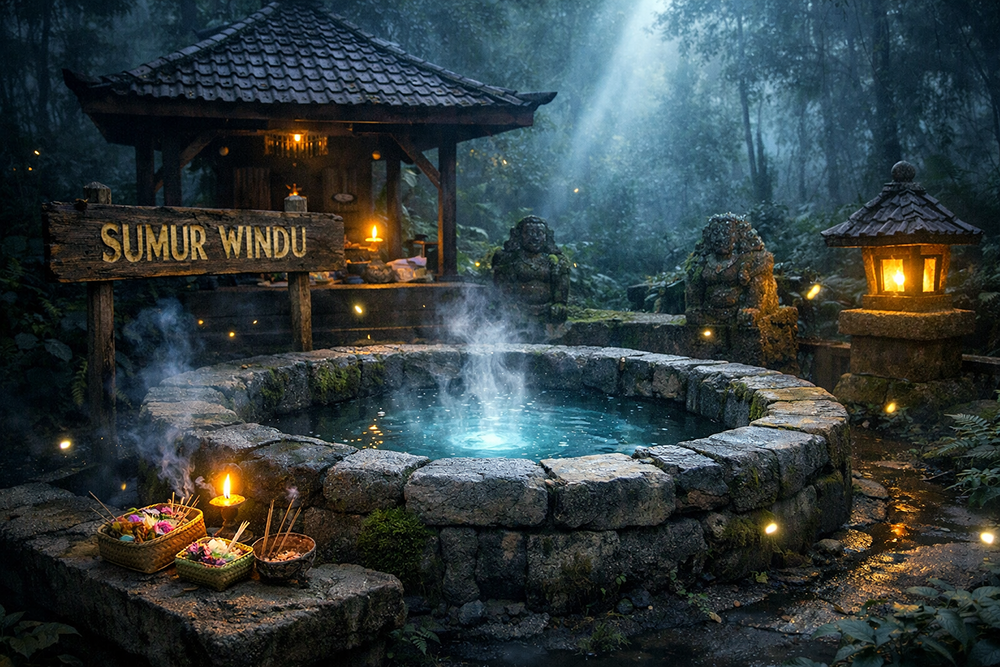 Sumur Windu di malam mistis