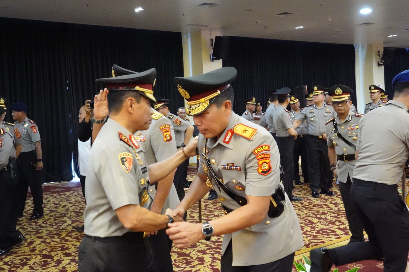 Brigjen Pol Rony Samtana Resmi Jabat Wakapolda Sumsel, Kapolda Sumsel Sertijab PJU, Berikut Daftar Lengkap.