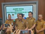 Kepala BPKAD Kota Palembang Ahmad Nashir saat menyampaikan capaian realisasi anggaran tahun 2025 yang mencapai 91,67 persen serta strategi optimalisasi PAD melalui program Anti Mager, Selasa (6/1/2026).