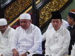 Pelayaran spiritual Haul Akbar Kiai Marogan ke-125 menyusuri Sungai Musi, diikuti Gubernur Sumsel Herman Deru, Wali Kota Palembang Ratu Dewa, ulama, dan ribuan jamaah, Minggu (11/1/2026).