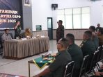 Rapat Anggota Tahunan (RAT) Primer Koperasi Kartika Gapo Tutup Buku Tahun 2025 digelar di Aula Makorem 044/Gapo, Palembang, Senin (12/1/2026). Rapat Anggota Tahunan (RAT) Primer Koperasi Kartika Gapo Tutup Buku Tahun 2025 digelar di Aula Makorem 044/Gapo, Palembang, Senin (12/1/2026).