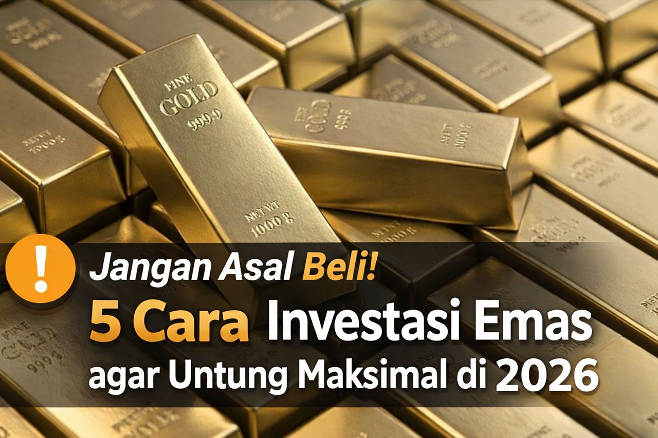 Investasi emas tetap jadi pilihan aman di tengah ketidakpastian ekonomi global.