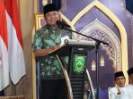 Gubernur Sumsel Herman Deru menghadiri Safari Ramadan dan Silaturahmi bersama masyarakat OKI di Pendopoan Rumah Bupati OKI, Jumat (20/02/2026).