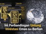 Perbandingan untung investasi emas vs berlian yang wajib dipahami sebelum memilih aset penyimpan nilai.