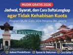Terminal Bus Bulupitu Purwokerto menjadi salah satu tujuan Program Mudik Gratis 2026 Pemprov DKI Jakarta.