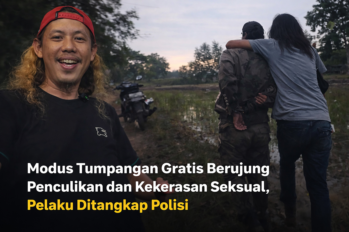 Polisi menangkap pelaku kasus penculikan dan kekerasan seksual bermodus tawaran tumpangan gratis dalam operasi Ops Pekat Musi 2026 di Sumatera Selatan.