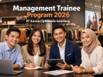 Program Trainee Manajemen 2026 Suasana Management Trainee Program PT Kurnia Ciptamoda Gemilang 2026 yang membuka peluang karier bagi fresh graduate untuk berkembang menjadi pemimpin di industri ritel Indonesia.