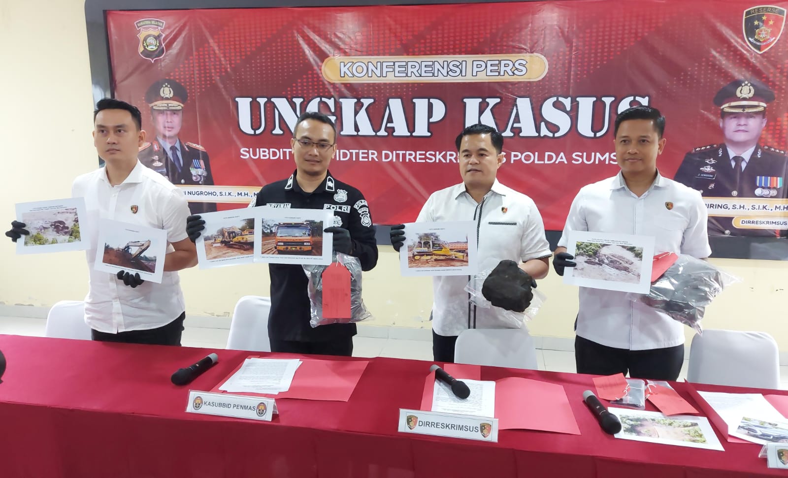 Polda Sumsel Temukan Konsesi Pertambangan Batu Bara Ilegal di Musi Banyuasin