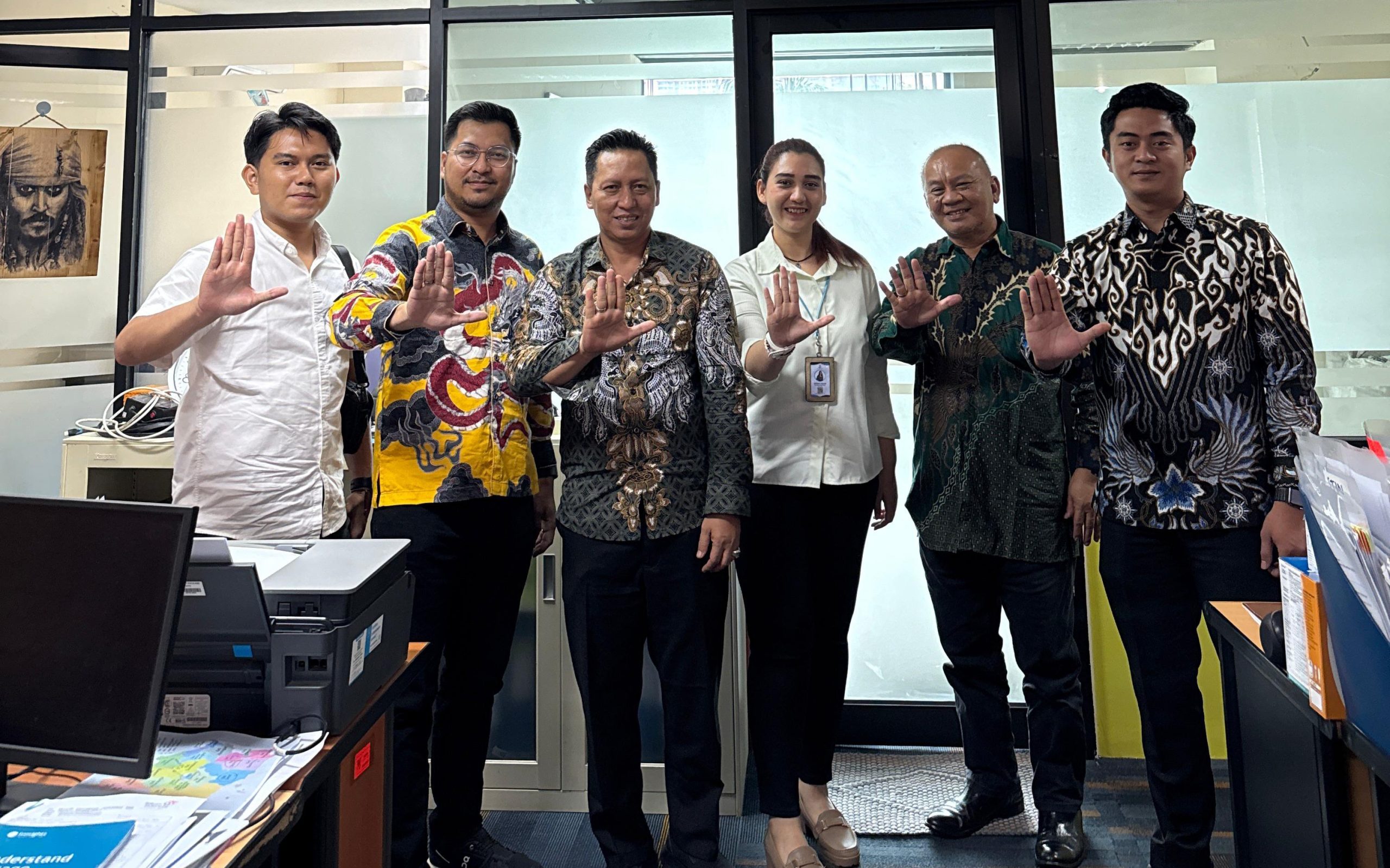 Audiensi Diskominfo Statistik dan Persandian Kabupaten Empat Lawang bersama PT Digital Sandi Informasi di Jakarta membahas penguatan layanan panggilan darurat 112 sebagai upaya peningkatan kualitas pelayanan publik, Rabu (4/2/2026).