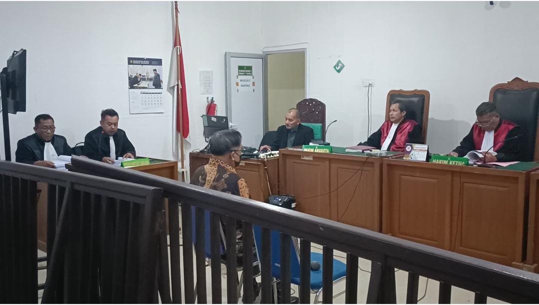 Sidang tuntutan kasus korupsi batik desa, mantan Plt Kadis PMD Sumsel Wilson SOS hadapi ancaman 1,5 tahun penjara.