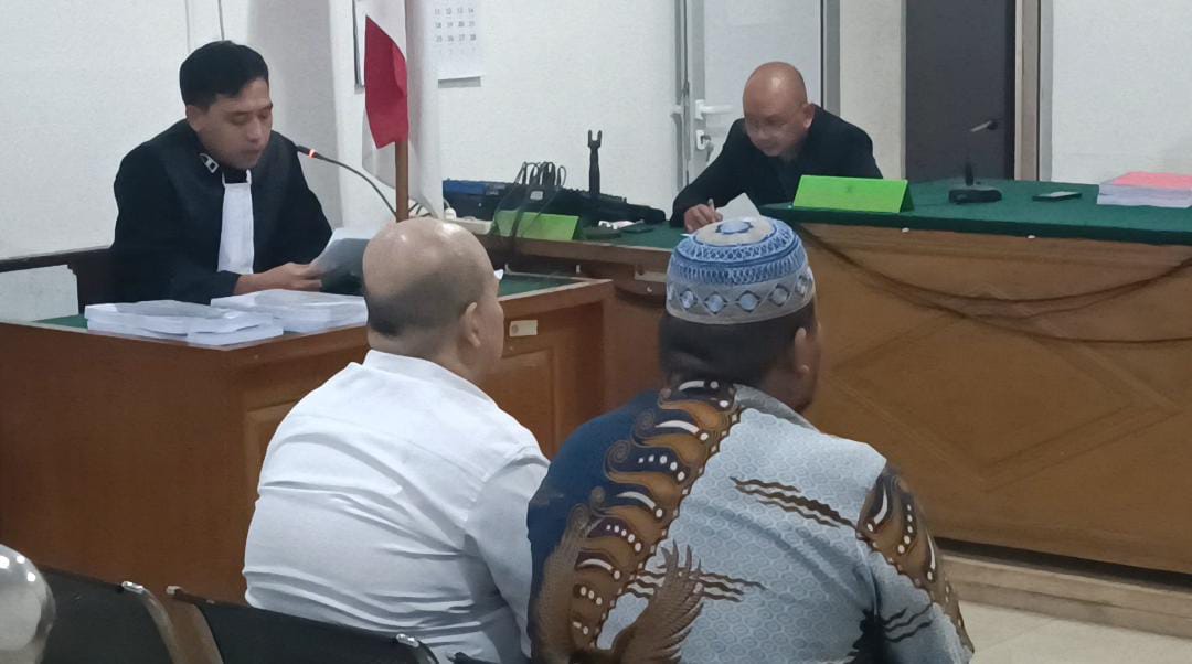 Sidang tuntutan kasus dugaan korupsi dana hibah PMI OKU Timur di Pengadilan Tipikor PN Palembang, Selasa (10/2/2026).