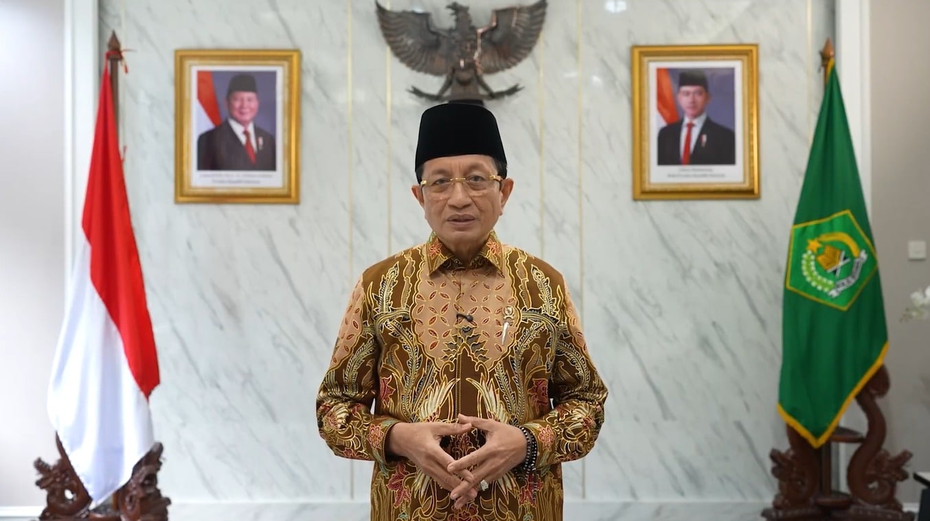 Menteri Agama Nasaruddin Umar menyampaikan pesan Ramadan 1447 H di Jakarta, mengajak umat Islam memperkuat kesalehan sosial, solidaritas, dan harmoni kebangsaan selama bulan suci, Rabu (18/2/2026).