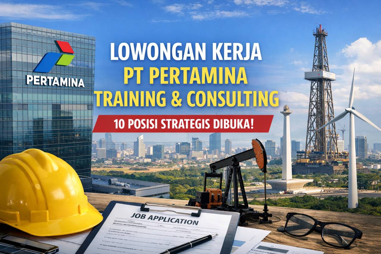 Lowongan kerja PT Pertamina Training & Consulting resmi dibuka.