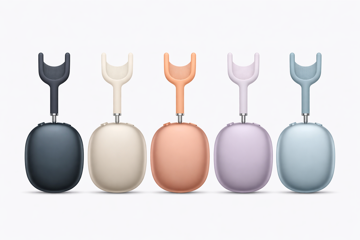 Deretan warna baru AirPods Max 2 yang dirilis oleh Apple, hadir dengan chip H2, peningkatan Active Noise Cancellation hingga 1,5 kali lebih kuat, serta pilihan warna Midnight, Starlight, Orange, Purple, dan Blue.