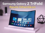Samsung Galaxy Z TriFold resmi dihentikan hanya tiga bulan setelah peluncuran, menandai berakhirnya eksperimen ponsel lipat tiga layar dari Samsung.