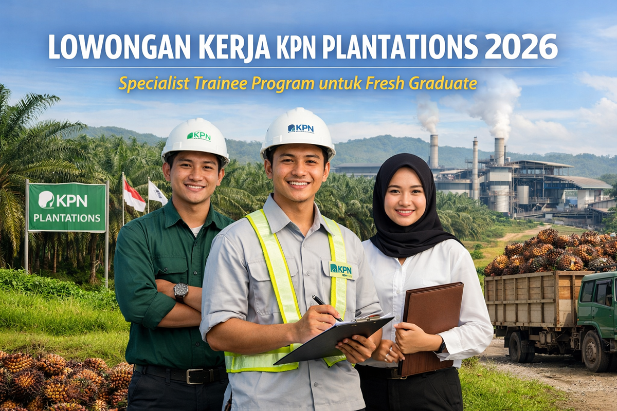 Peluang emas bagi fresh graduate untuk bergabung melalui Specialist Trainee Program dan membangun karir di industri perkebunan kelapa sawit.