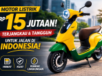 Motor listrik Indomobil Emotor QT hadir dengan harga mulai Rp15 jutaan dan diklaim memiliki rangka kuat serta dirancang untuk menghadapi berbagai kondisi jalan di Indonesia.