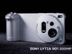 Aksesori lensa telephoto pada Vivo X300 Ultra yang dipamerkan dengan kemampuan zoom optik hingga 17x.