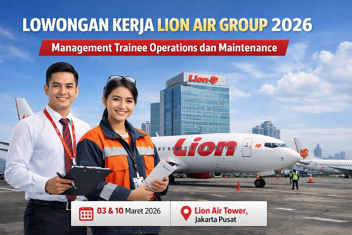 Lowongan Kerja Lion Air Group 2026