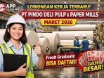Lowongan kerja PT Pindo Deli