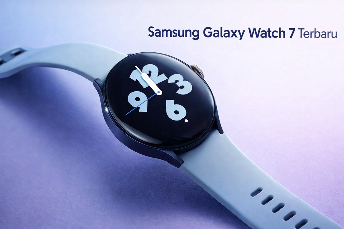 Samsung Galaxy Watch 7 hadir dengan desain premium, layar AMOLED tajam, serta fitur kesehatan berbasis AI yang semakin canggih untuk mendukung aktivitas harian pengguna.