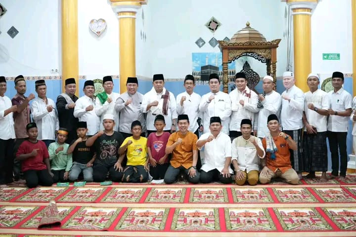 Safari Ramadhan Banyuasin Zona Kedua di Desa Majahtera berlangsung khidmat dan penuh kebersamaan.
