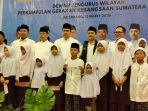 Ketua Umum DPP PGK Bursah Zarnubi bersama Ketua DPW PGK Sumsel Firdaus Hasbullah menghadiri kegiatan silaturahmi dan buka puasa bersama Perkumpulan Gerakan Kebangsaan (PGK) di Ballroom Hotel Harper Palembang, Kamis (12/3/2026).
