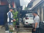 Rumah Warga di Palembang Diduga Dilempar Bom Molotov, Aksi Pelaku Terekam CCTV