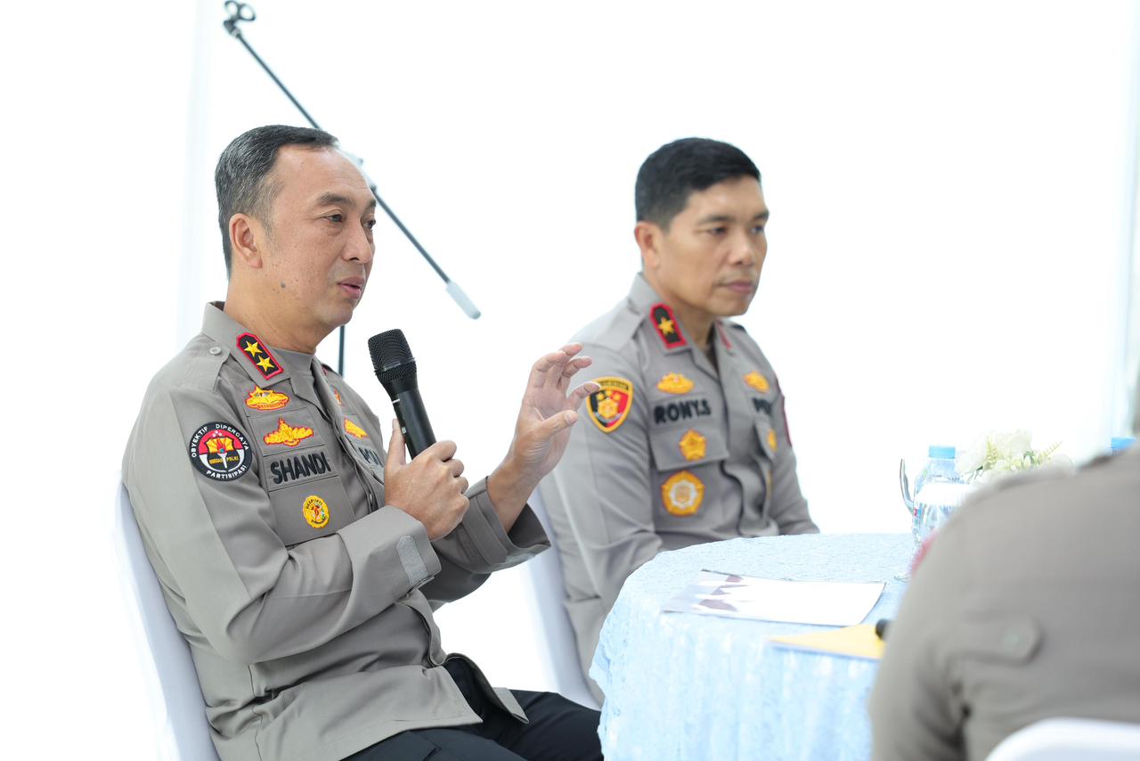 Perkuat Sinergi dan Profesionalitas Jajaran, Kapolda Sumsel Evaluasi Kinerja, Dorong Solusi Berbasis Data