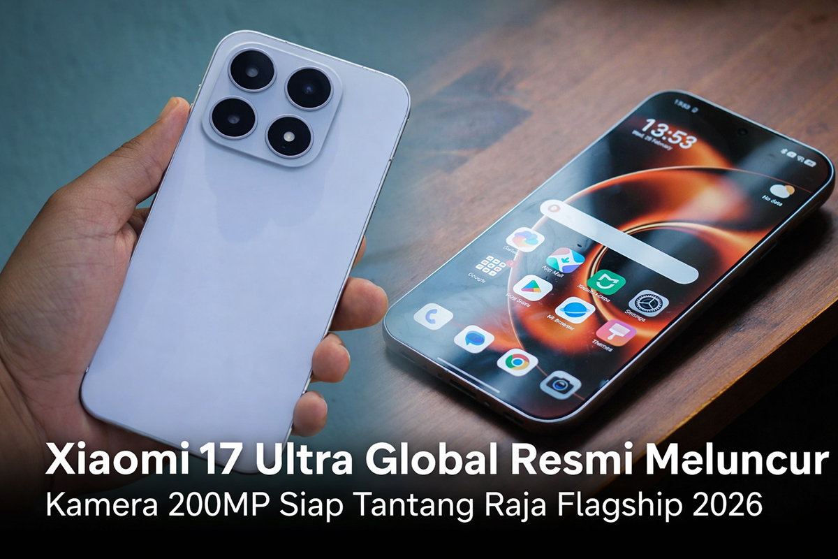 Xiaomi 17 Ultra resmi meluncur global dengan kamera 200MP variable telephoto dan Snapdragon 8 Elite Gen 5, siap menjadi penantang serius di kelas flagship 2026.