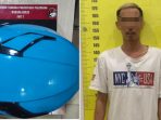 Pengedar Narkoba di Gandus Palembang Ditangkap, Polisi Temukan Barang Bukti Diselipkan di Helm
