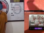 Pengedar di Ogan Ilir Disergap Polisi di Bawah Rumah Panggung, 17 Paket Sabu Disita