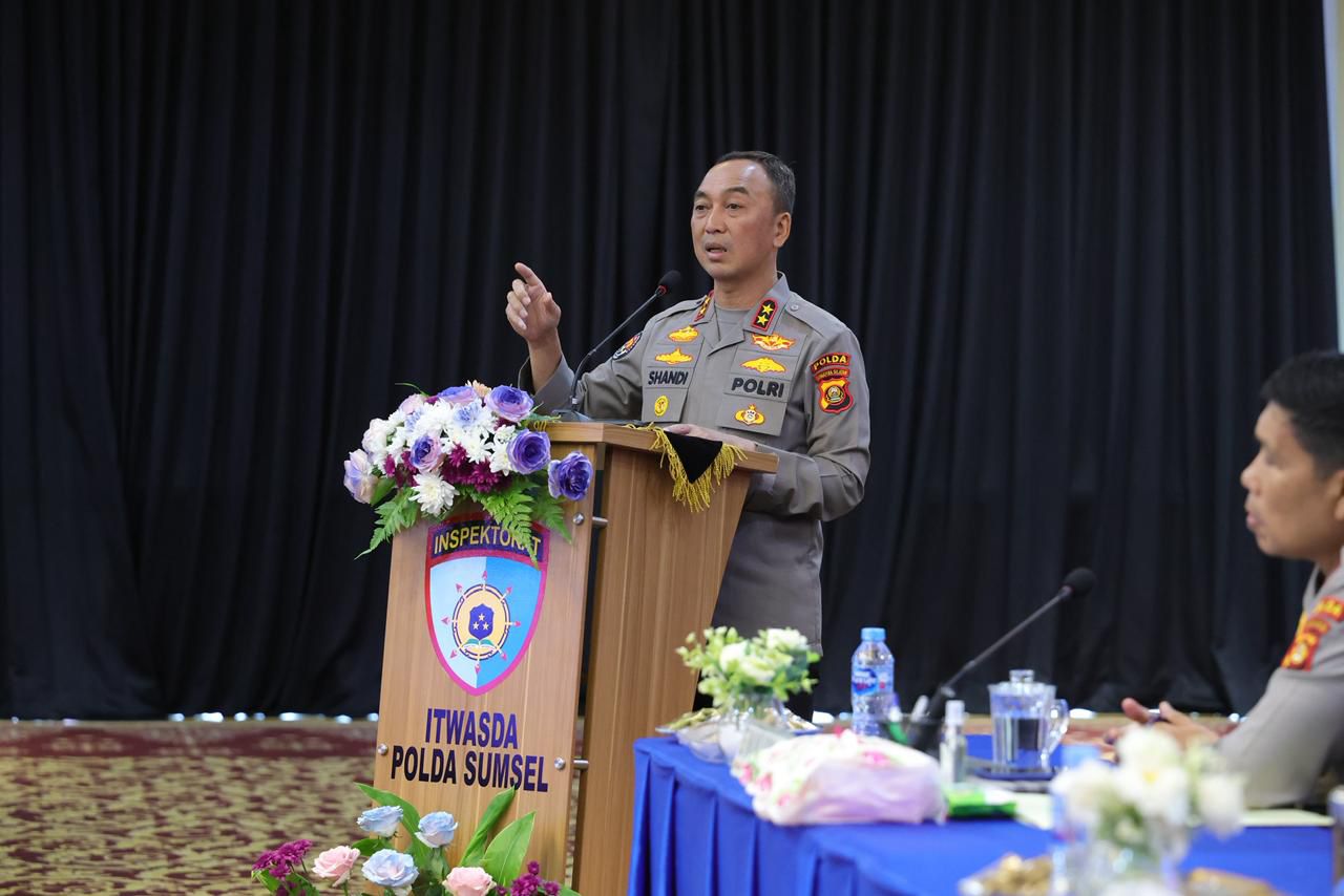 Wujudkan Polri Presisi, Kapolda Sumsel Instruksikan Budaya Kerja Berbasis Pelayanan Publik ⠀
