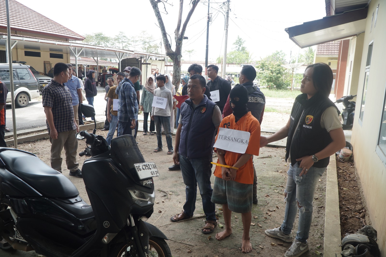 Reka Ulang Kasus Pembunuhan di OKU Selatan, 32 Adegan Langsung Diperagakan Pelaku Utama
