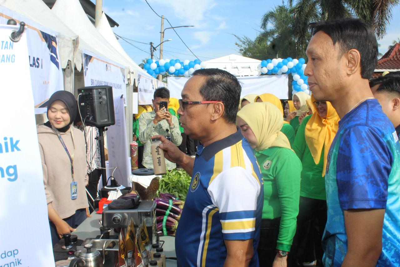Bazar Produk Hasil Karya Unggulan Warga Binaan UPT Pemasyarakatan Tampil di Rutan Palembang
