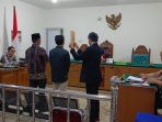 Sidang praperadilan di Pengadilan Negeri Palembang menghadirkan saksi dan ahli untuk menguji keabsahan proses hukum terhadap dua tersangka. Sidang praperadilan di Pengadilan Negeri Palembang menghadirkan saksi dan ahli untuk menguji keabsahan proses hukum terhadap dua tersangka.