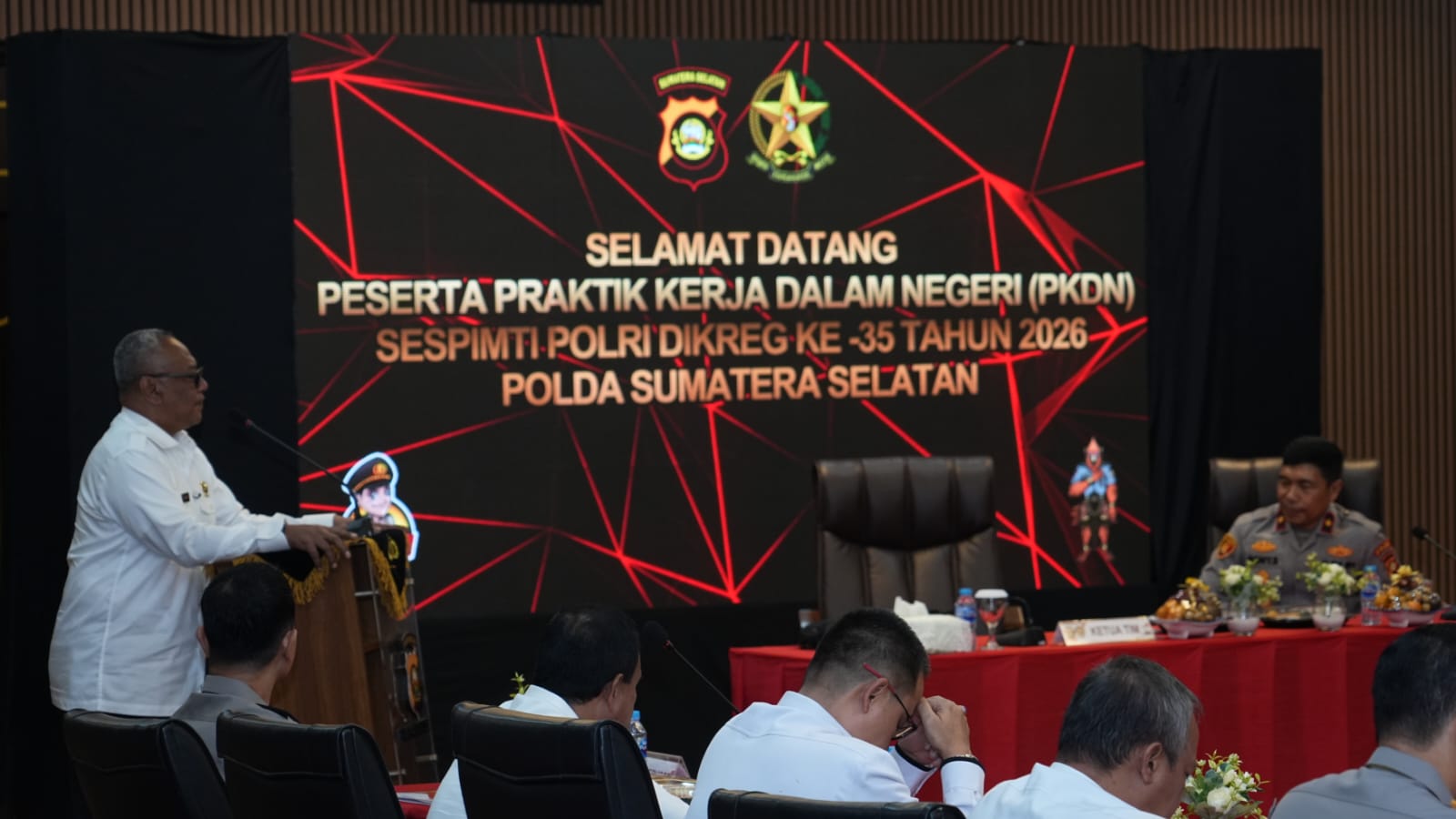 Sambut PKDN Sespimti Polri Dikreg 35 di Polda Sumsel, Perkuat Sinergi Nasional