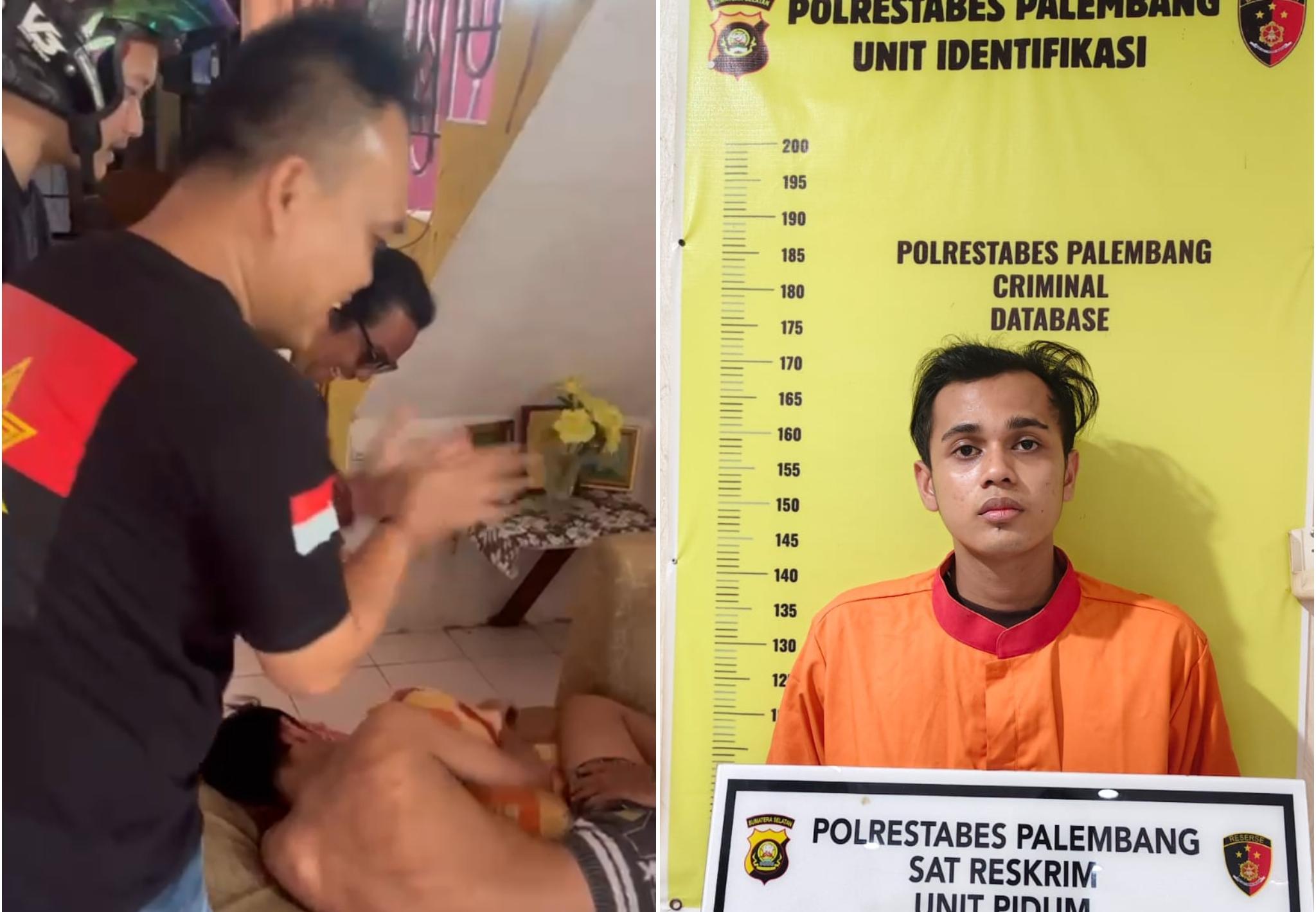 Pelaku Penganiayaan Berat di Palembang Ditangkap Polisi Saat Tertidur, Dinyanyikan Lagu Selamat Ultah