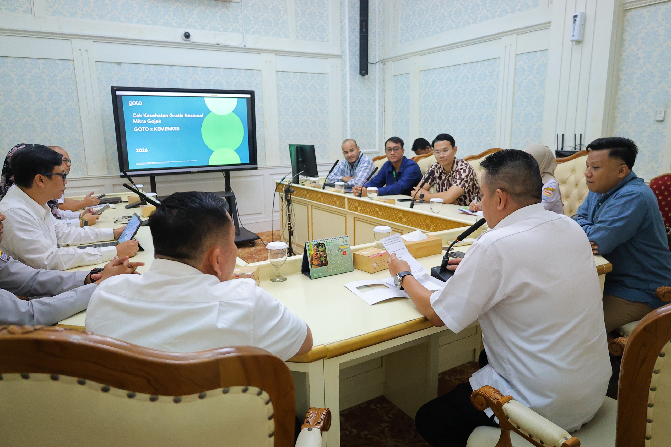 Palembang Jadi Kota Pertama di Luar Jawa Gelar Cek Kesehatan Gratis untuk Mitra Gojek