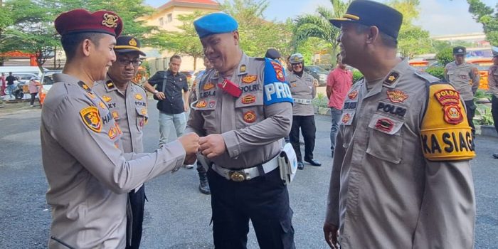 Operasi Gaktibplin Anggota, Propam Polda Sumsel Tertibkan Penggunaan Atribut Dinas