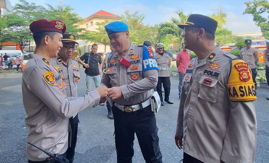 Operasi Gaktibplin Anggota, Propam Polda Sumsel Tertibkan Penggunaan Atribut Dinas